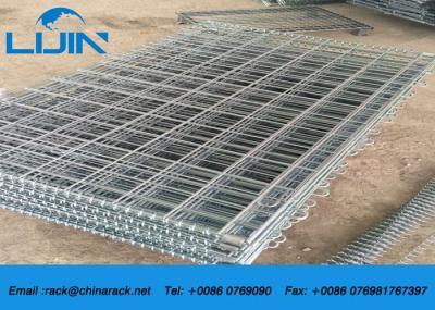 Stackable Detachable Wire Mesh Storage Cages , 50 * 50 Grinding Metal Storage Cage