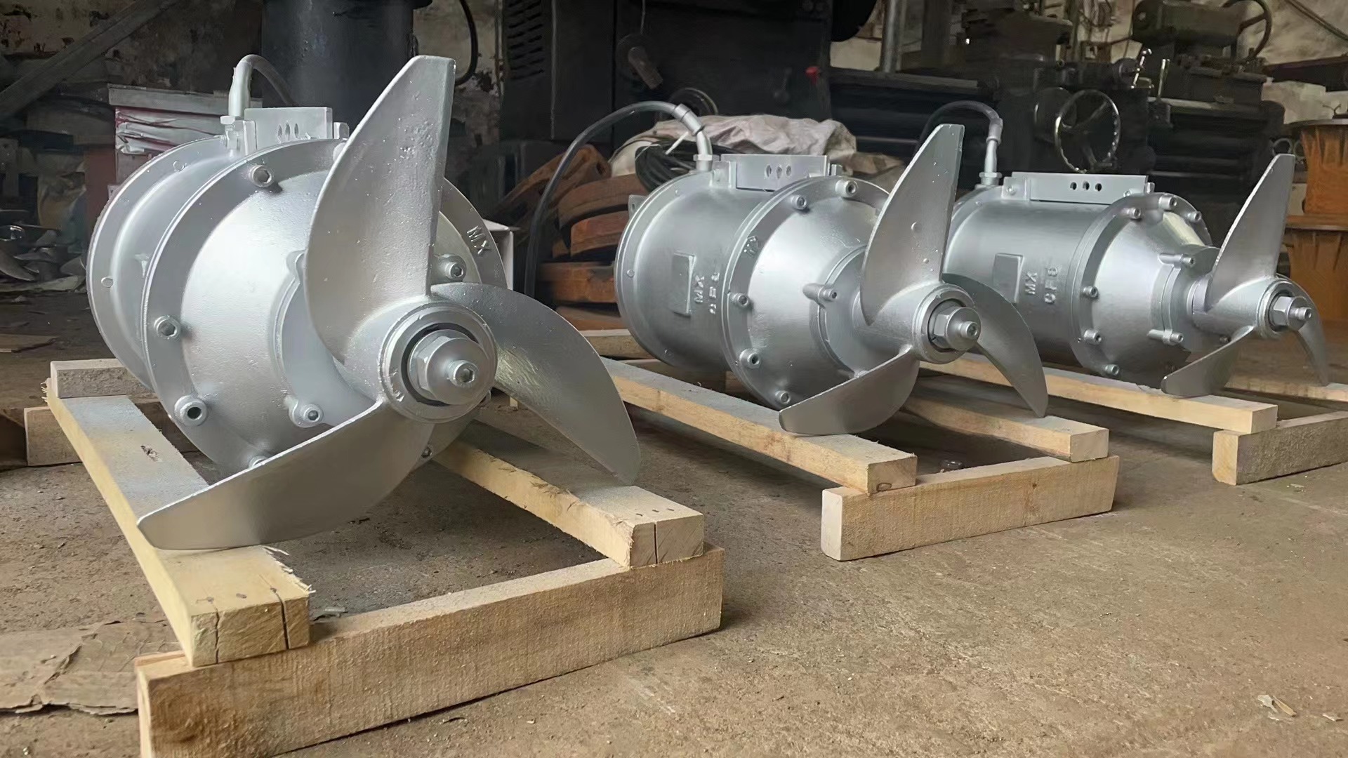 Смеситель QJB смесителей обработки сточных вод 10KW нержавеющий погруженный в воду