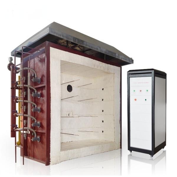 Multifunctional Vertical Fire Testing Equipment Furnace PC Controlled Micro Control