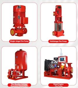 Diesel Engine Fire Pump System 2000GPM with Jockey Pump