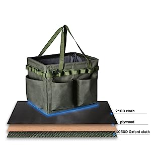 Outdoor Tactical Storage Bag, Tactical Utility Tote Bag For Outdoor Camping, Picnic Storage Bag With Handles Outdoor