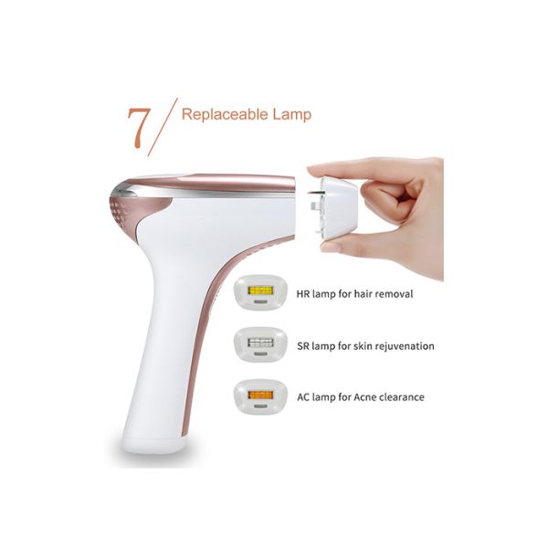 5 Energy Levels FCC AC 400nm IPL Laser Hair Removal Device