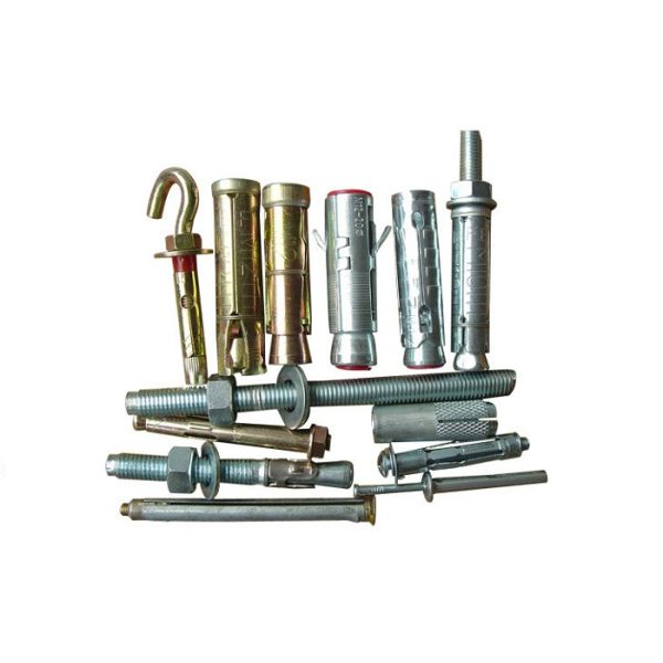 Анкерный болт покрынный цинком специальности оборудования крепежных деталей конструкции экрана M12