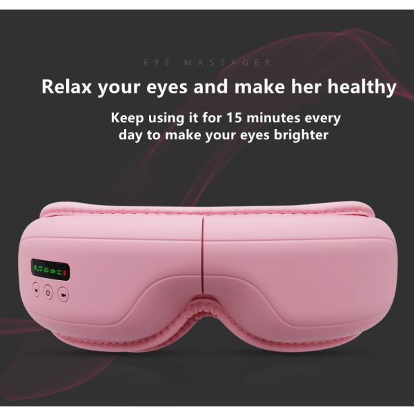 5V 1A Skin Tightening Device Vision Care Eye Massager Smart Pink