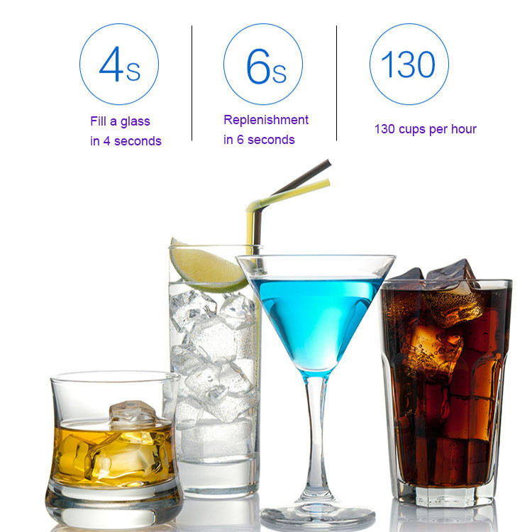 Distribuidor da mistura do cargo do casco da máquina 110V do distribuidor da bebida da soda do casco