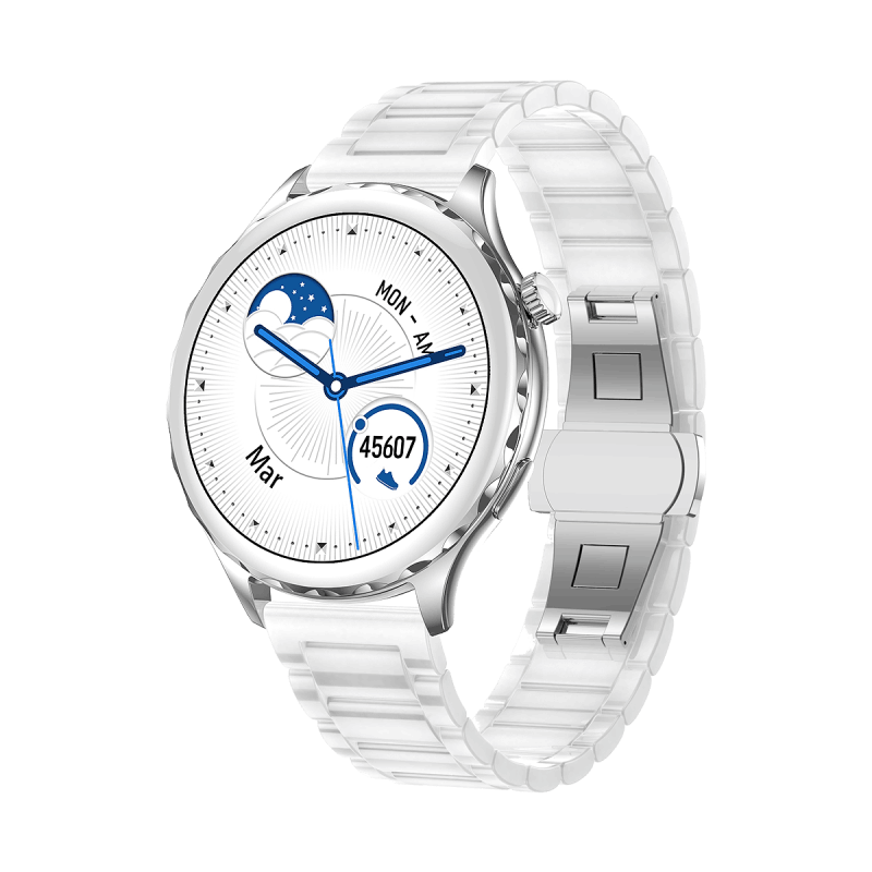 Support OEM & ODM | Retro Roman Dial Ladies Smart Watch with BT5.1 Bluetooth Call IP67 Waterproof and 1.32-inch IPS Screen