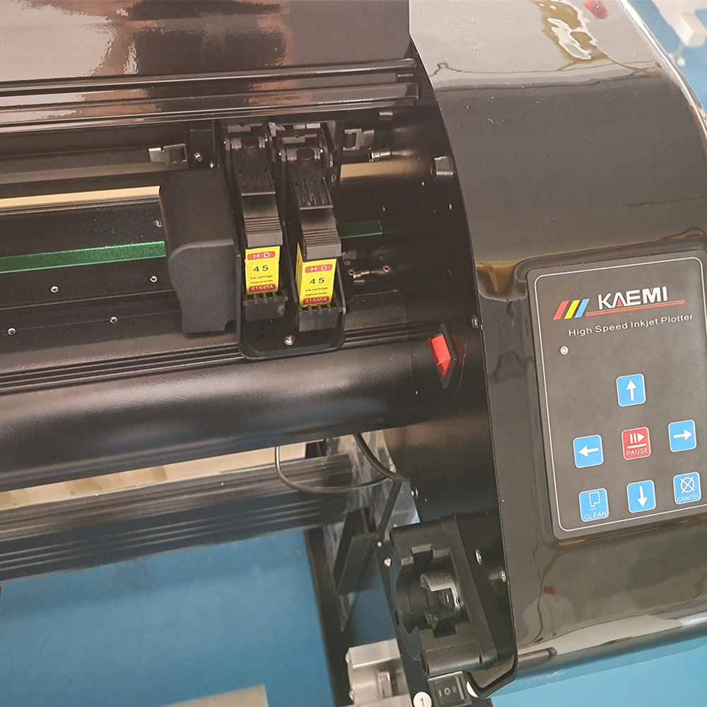 150-200W padrão de papel de vestuário papel kraft rolo de papel 2-em-1 cortador de jato de tinta gráfico papel gráfico