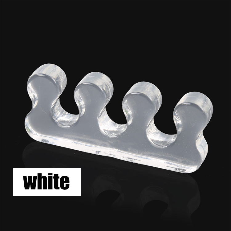 Separate Toenail Polish with 2 Pairs Toe Separator Pedicure Easy to Clean Toe Spacers