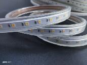 Теплый белый свет прокладки СИД гибкого трубопровода 70LED/M 1300LM SMD2835