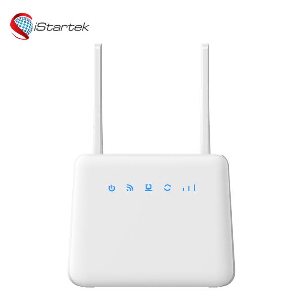 iStartek VOLTE VPN indoor CPE 4G LTE WiFi router with RJ11 Ports and Ethernet Port