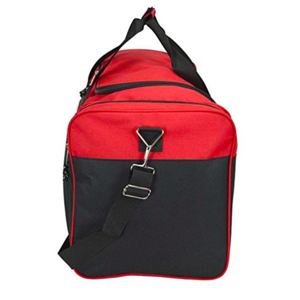 Two Tone Polyester Gym Duffel Bag Waterproof For Outdoor Activity / Travel