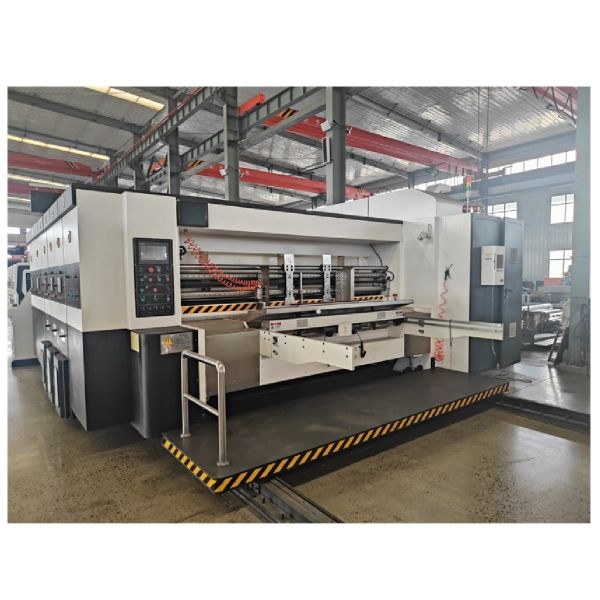 Three Color Printing Slotter Die Cutting Machine for Corrugated Carton Box Production
