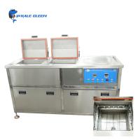 Limpador de Carb Ultrassônico Industrial Dois Tanques 99L com Controle de Temperatura