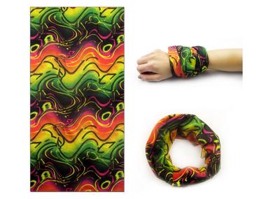 Green Fitness  Tubular Headwear Good Flexibility Not Deformation Faded