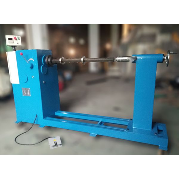 HV And LV Transformer Semi Automatic Coil Winding Machine With Wire Conductor