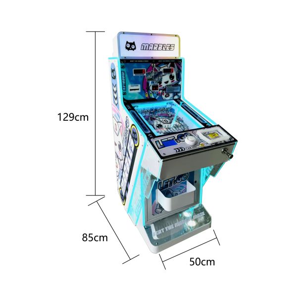 Pinball Kids Arcade Machine Game Coin Operated Children'S Arcade English Language
