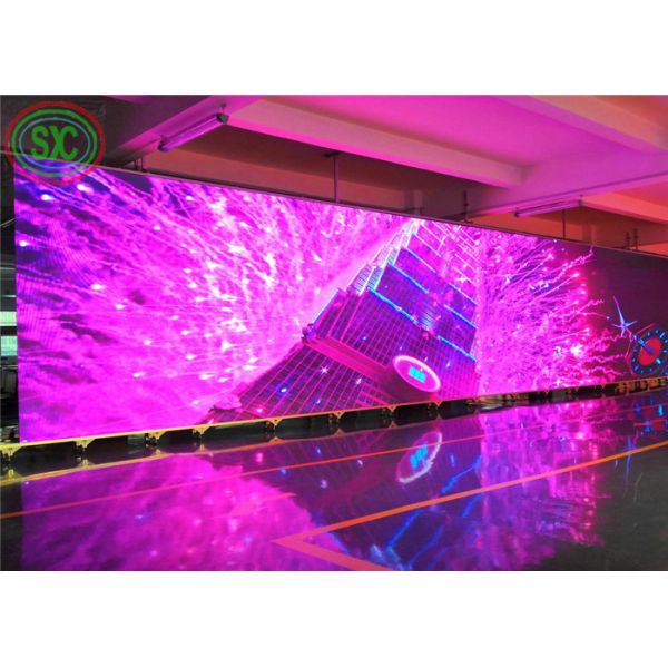 СИД этапа P3.91 экранирует алюминий заливки формы 500x500mm высокой щетки напольный