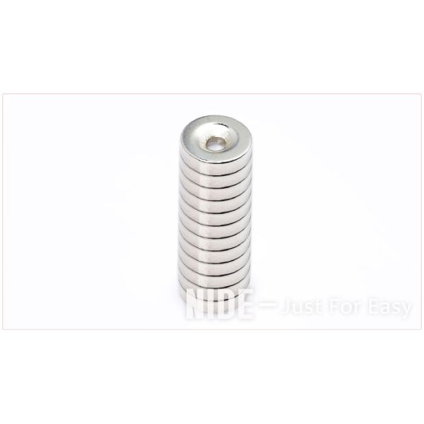 Круглые изготовленные на заказ сильные магниты неодимия с отверстием