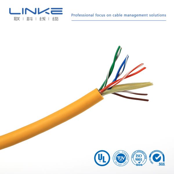 CAT5e UTP LAN кабель CCA 1000 футов Желтый Факультативный наполнитель Валюта США США Твердый желтый