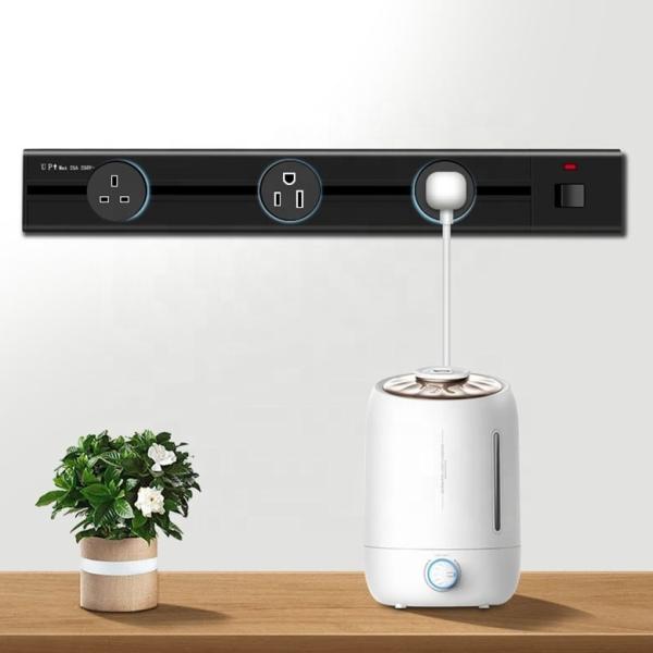 CCC certifiée pour la prise électrique USB multi-sous-tendance rotative pour prise UE en Europe Royaume-Uni