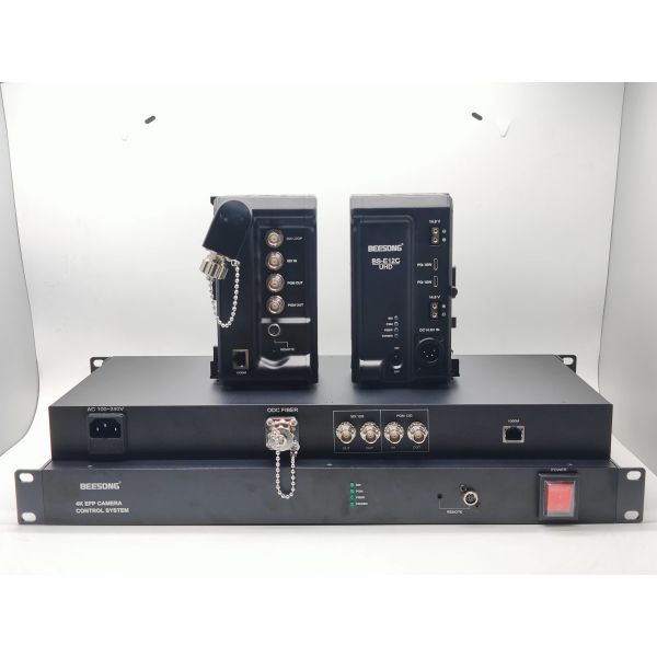 HD/4K Camera Fiber Optic Converter with 1GB Network