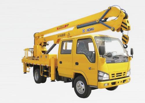 Truck Mounted Lift 9.7m , 2 Ton Truck Mounted Aerial Lift