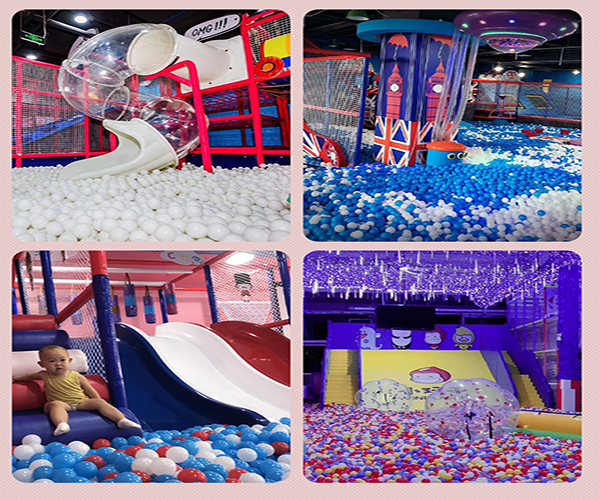 5m Kids Indoor Playground Equipment , 100m2 Small Indoor Play Structure