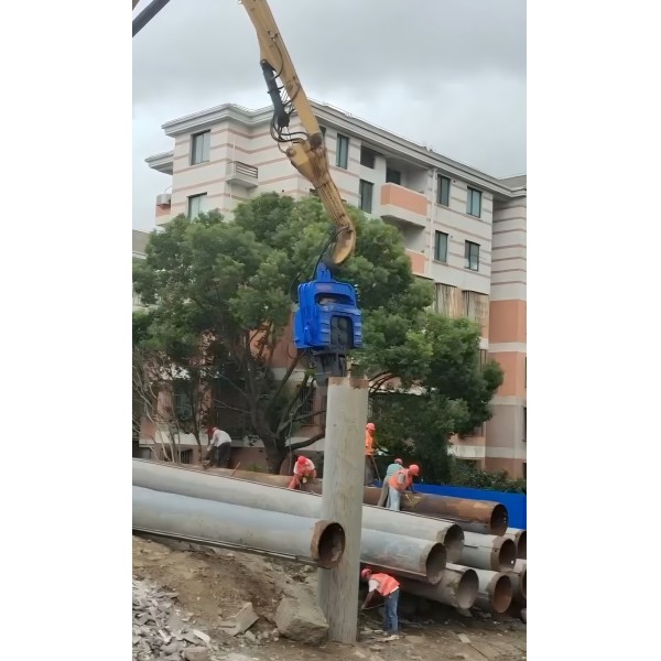 FV-600 Four Eccentric Pile Driver – Four Eccentric Mechanism System Manufacturers China & Exporters High Impact Energy Per Blow