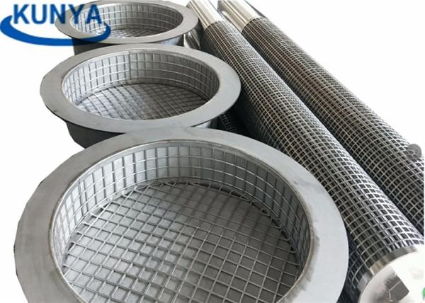 316L perfurou o metal Mesh Cylinder do filtro da cesta do óleo 304 de 1.0mm