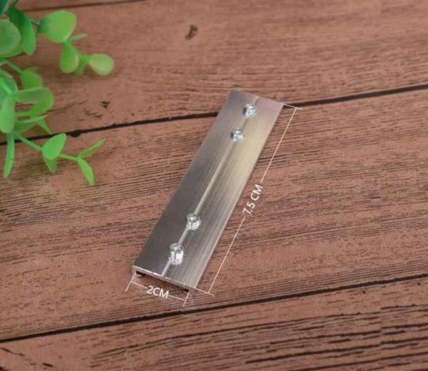 Aluminum Alloy Straight Rail Curtain Track Connector Pole Splicing Butt Joint