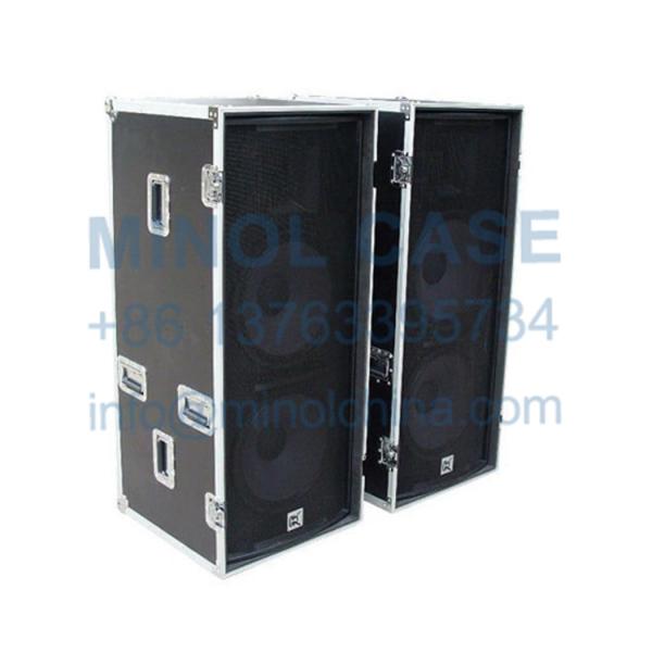 Aluminum Road Case Transport Crate Case Mini Portable Speakers Flight Case