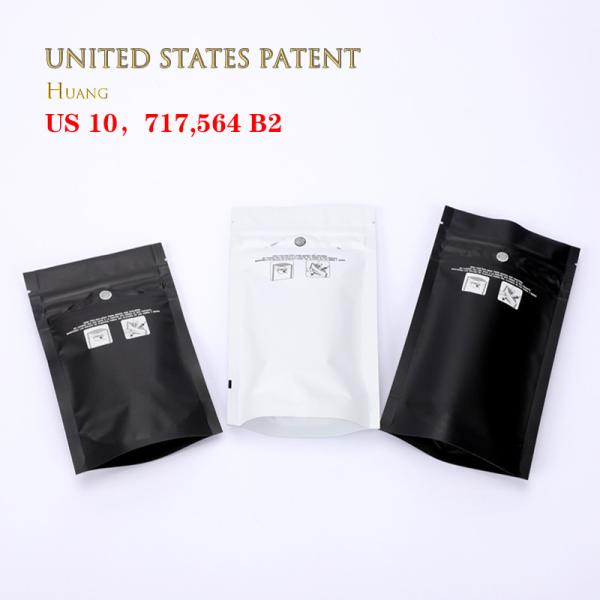 Sacos Mylar personalizados resistentes a crianças Resistentes a odores Resistentes a crianças Fechado com fecho de fecho de plástico Resistentes a crianças Sacos Mylar