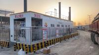 Horizontal Container Fuel Station 50CBM Carbon Steel Container Petrol Station