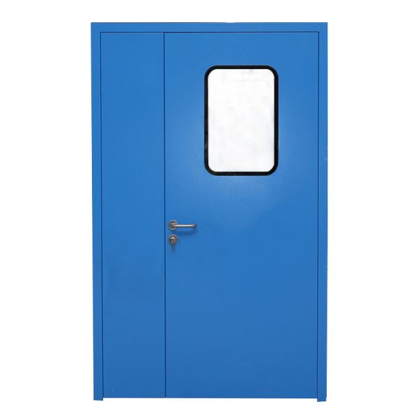 Swing Open Single Fire Rated Steel Doors For Classroom