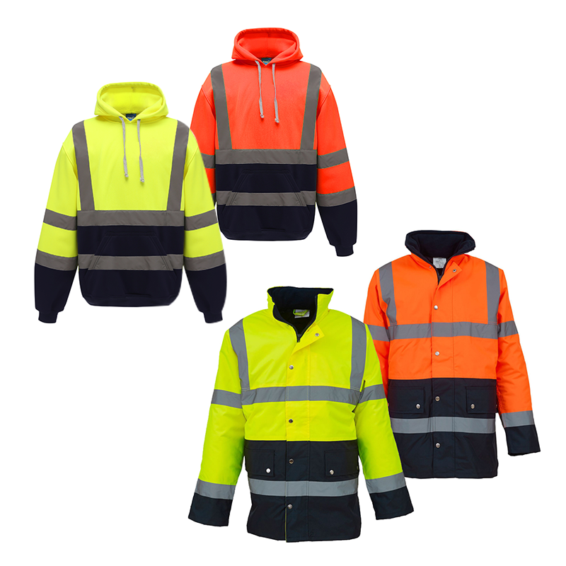 бомбардировщик конструкции куртки 5xl En471 Breathable дневной отражательный делает Hi Vis водостойким 2 в 1