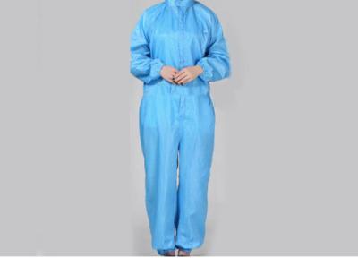 Chemical Resistant Medical Protective Clothing One Piece Zip For Easy Access