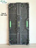 Type E P3.91 Outdoor Rental LED Display Cabinet Nationstar 500x500 500x1000
