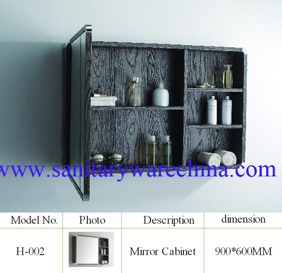 Aluminum Mirror Cabinet /Home Decoration Furniture H-002 900X600