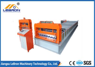 Long time service 2018 new type Color Steel Tile Roll Forming Machine PLC Control Full Automatic  made in china orange