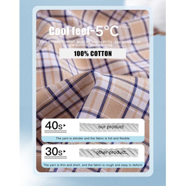 Men's POLO Print Dress Formal Shirts 100% Cotton Men's Casual Shirt Chemise Homme Woven