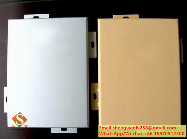 Customized metal facades aluminium cladding sheet with round holes pattern