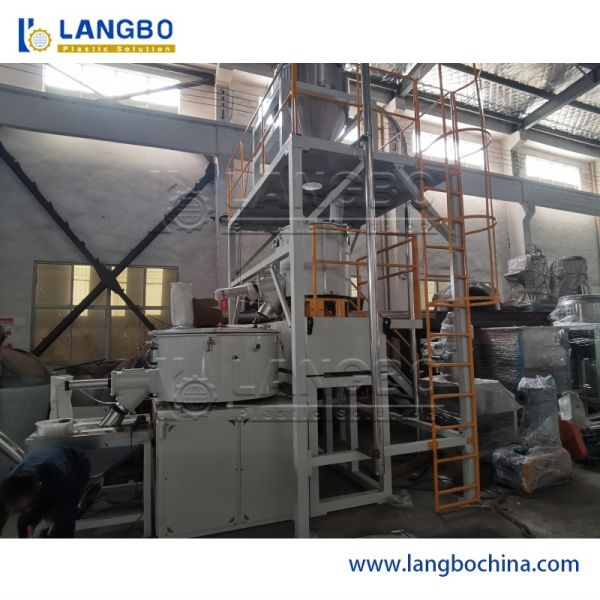 High-Speed Professional PVC Plastic Mixer with Heating & Cooling – Ideal for Plastic Powder, Polyethylene, ABS Particles etc.