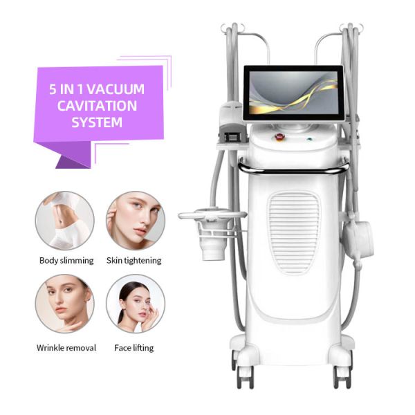 RF Vacuum Roller Body Slimming System for Fat Loss Cellulite Reduction