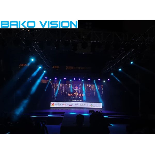 Nationstar SMD2121 Indoor Rental LED Display Screen P3.91 Lightweight for Stage Performance