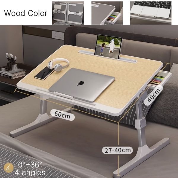 Lifted Computer Desks Office Furniture Foldable Bed Small Tables Bedroom Dormitory Student Study Desk Leisure