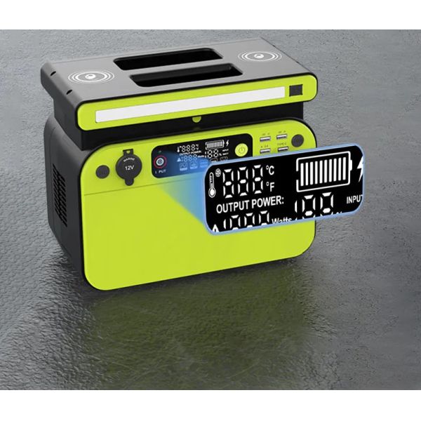 OEM ODM LiFePO4 литийная батарея 500w портативная солнечная электростанция генератор литий с светодиодным дисплеем
