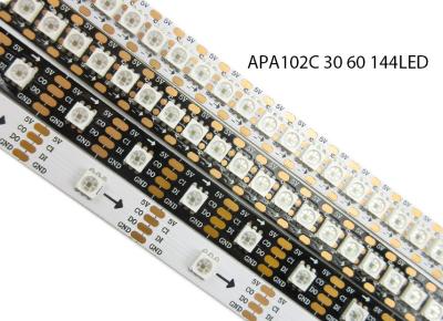 Luzes de tira endereçáveis dados do diodo emissor de luz de Digitas e pulso de disparo Apa102c separado Apa102
