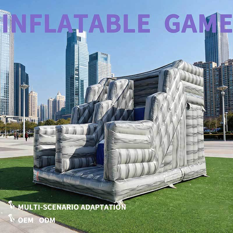Commercial Grade Inflatable Stunt Jump Free Fall Airbag with Climbing Ladder for Extreme Sports Party Rental Business