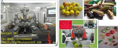 Fábrica de enchimento líquida do equipamento da capsulagem de Softgel farmacêutica com controle do PLC