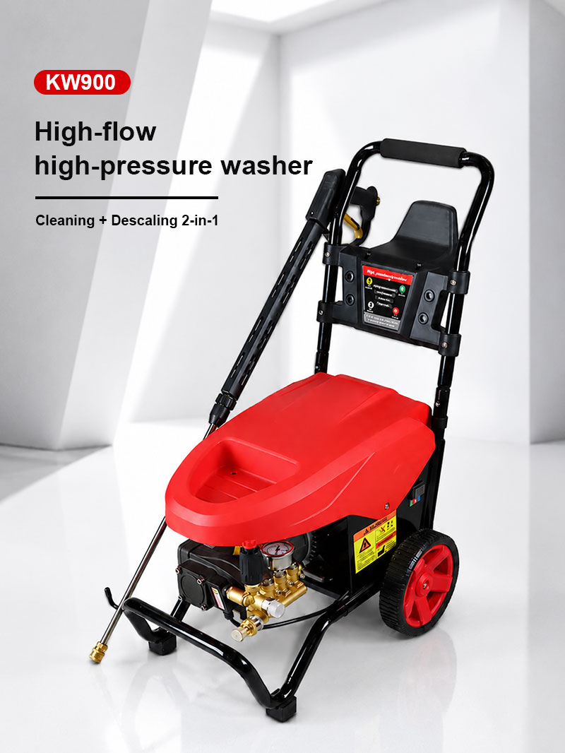 Smart Electric 125bar Pressure Car Washing Machine Industrial Commercial Automatic High Pressure Washer
